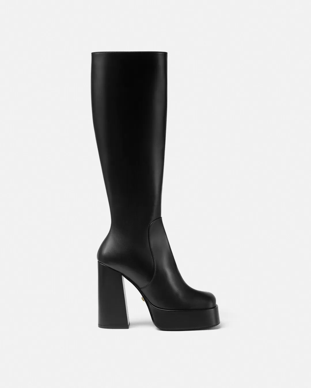 Aevitas Leather Platform Boots*Versace Clearance