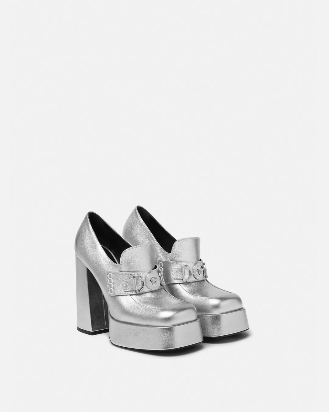 Aevitas Metallic Platform Pumps*Versace Best Sale