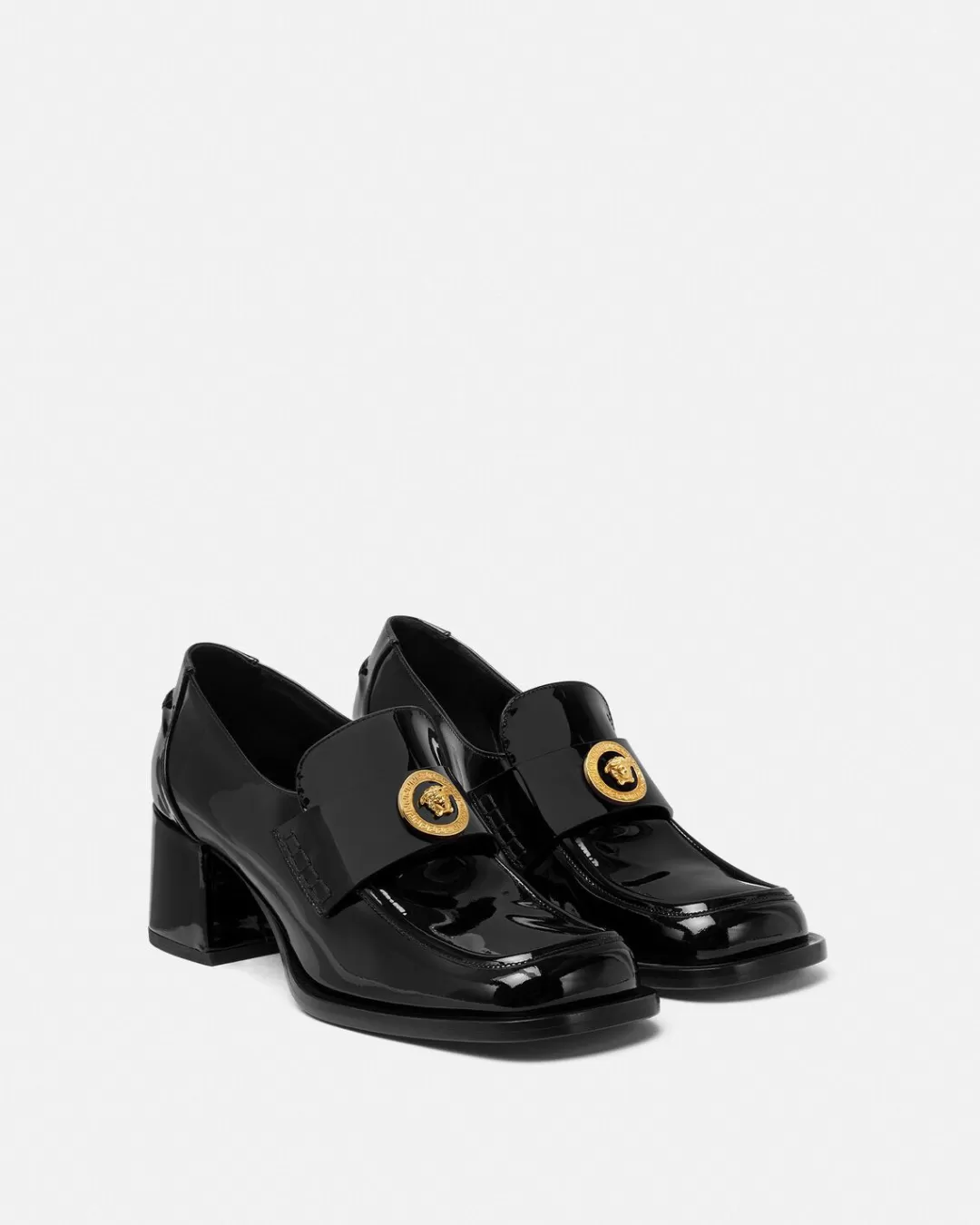 Alia Patent Loafer Pumps*Versace Best Sale