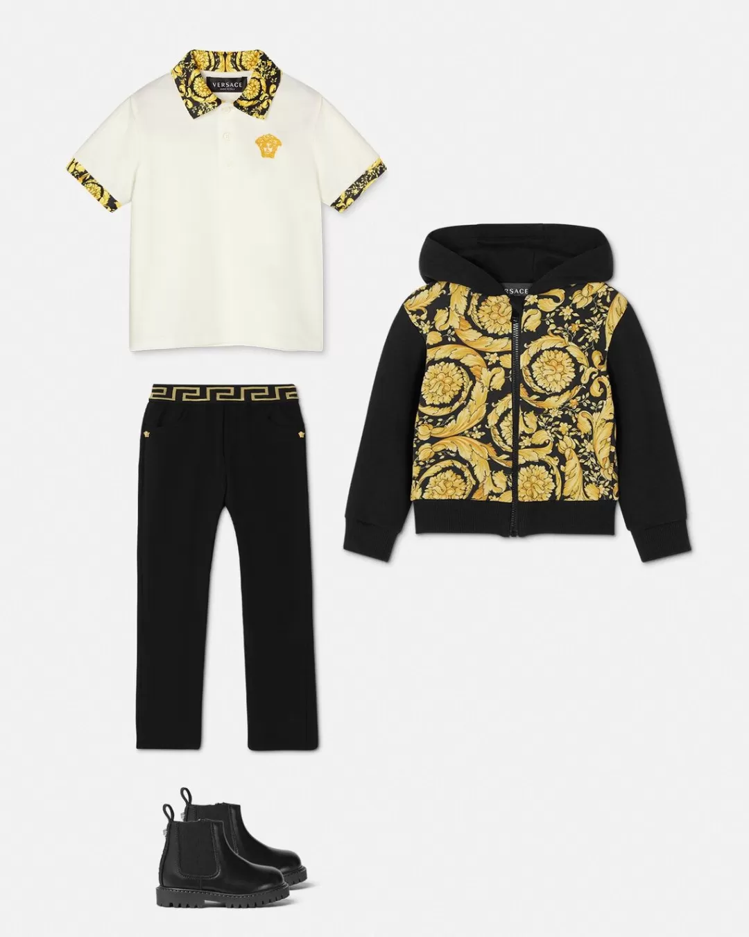 Barocco Baby Hoodie*Versace Fashion