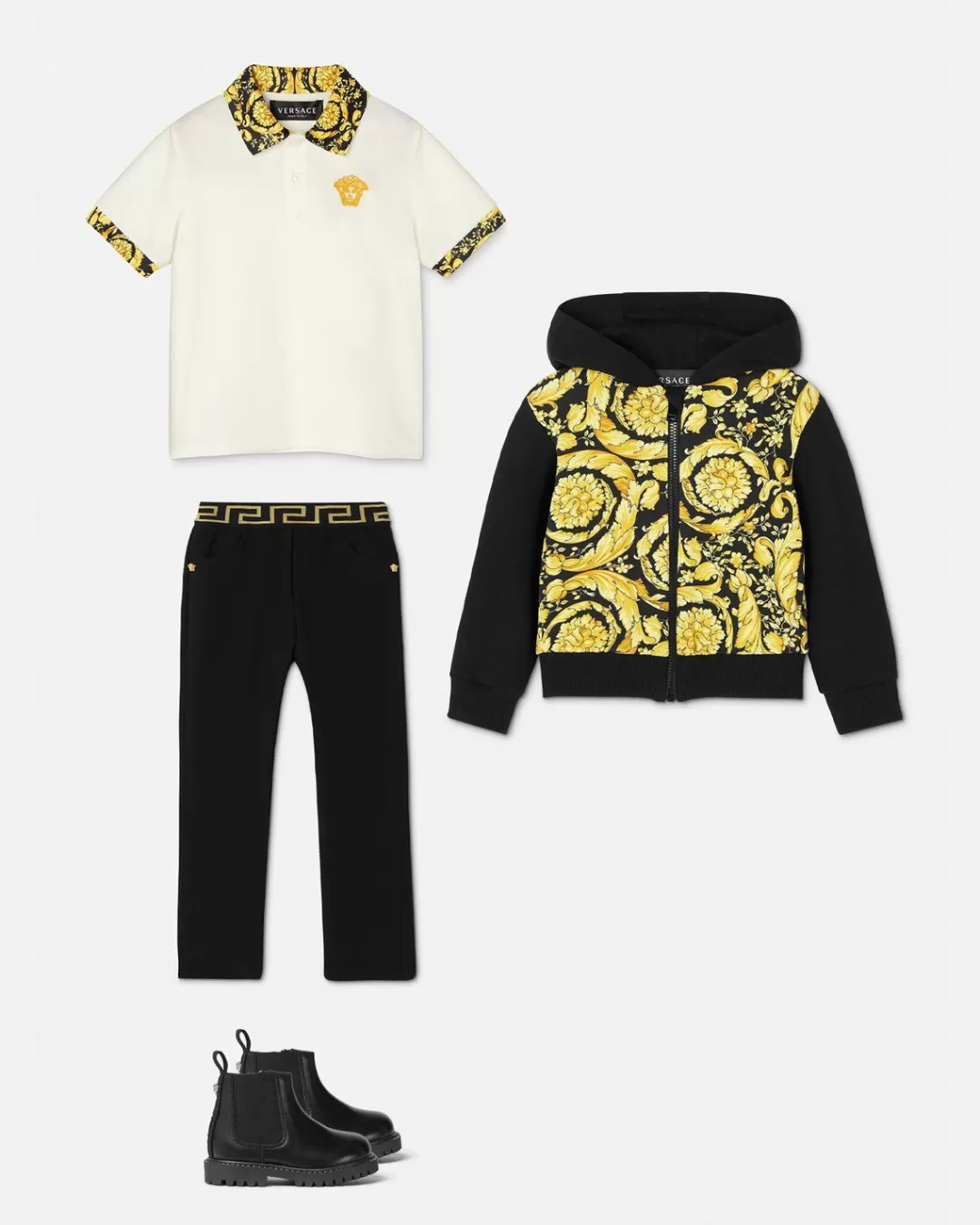 Barocco Baby Polo Shirt*Versace Sale