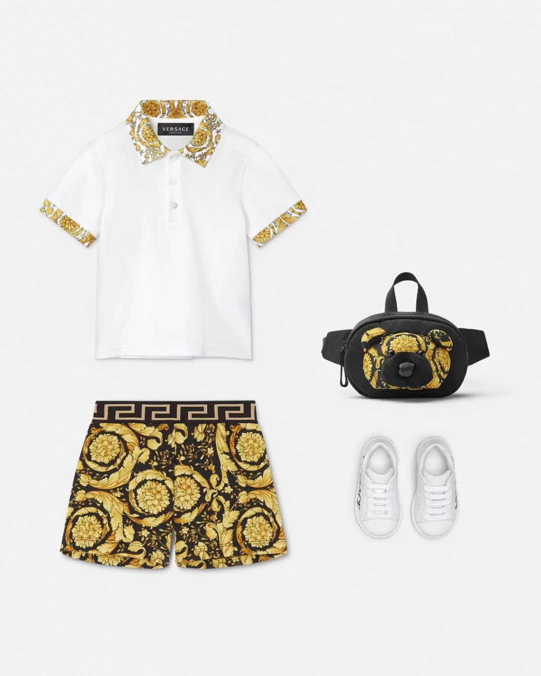 Barocco Baby Shorts*Versace Fashion