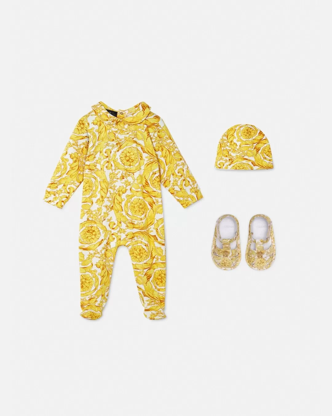 Barocco Baby Sleepsuit Set*Versace Best Sale