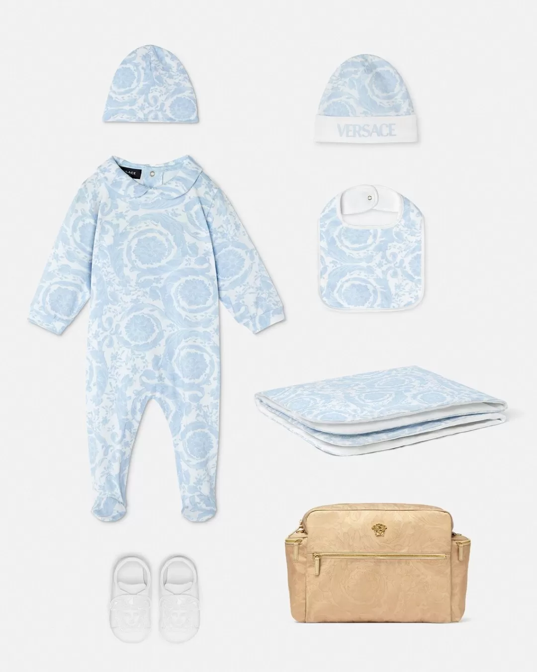 Barocco Baby Sleepsuit Set*Versace Shop