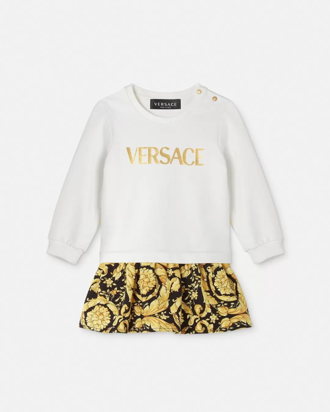 Barocco Baby Sweatshirt Dress*Versace Sale