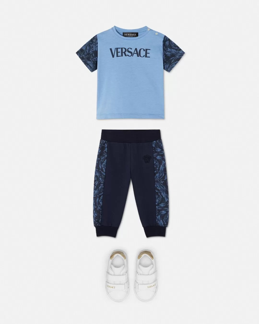 Barocco Baby T-Shirt*Versace Outlet