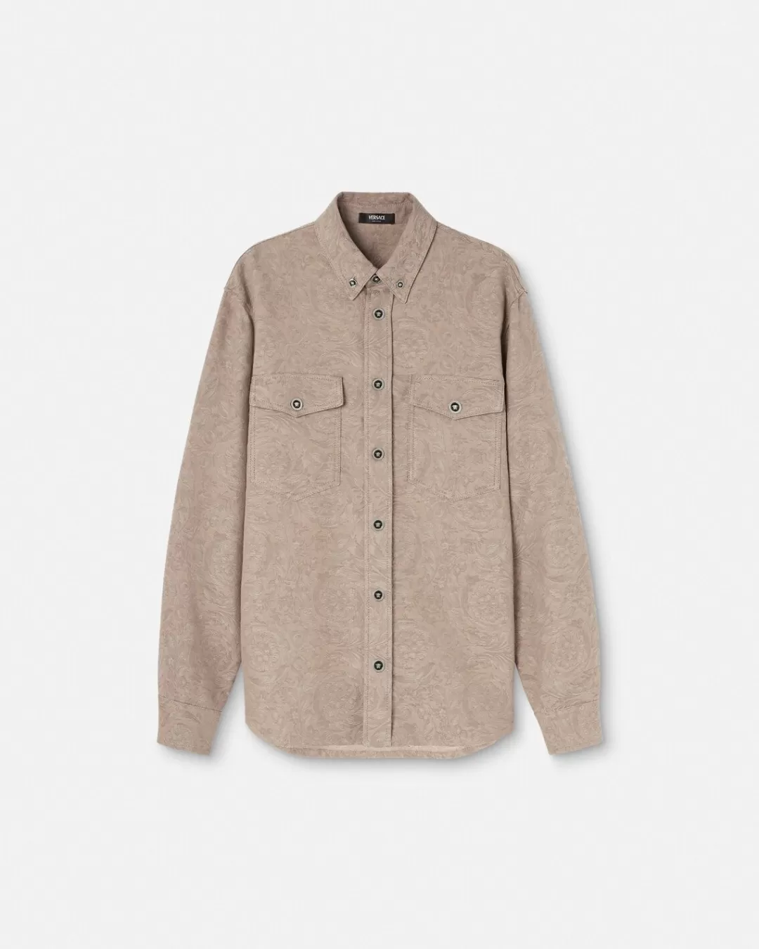 Barocco Denim Overshirt*Versace Online