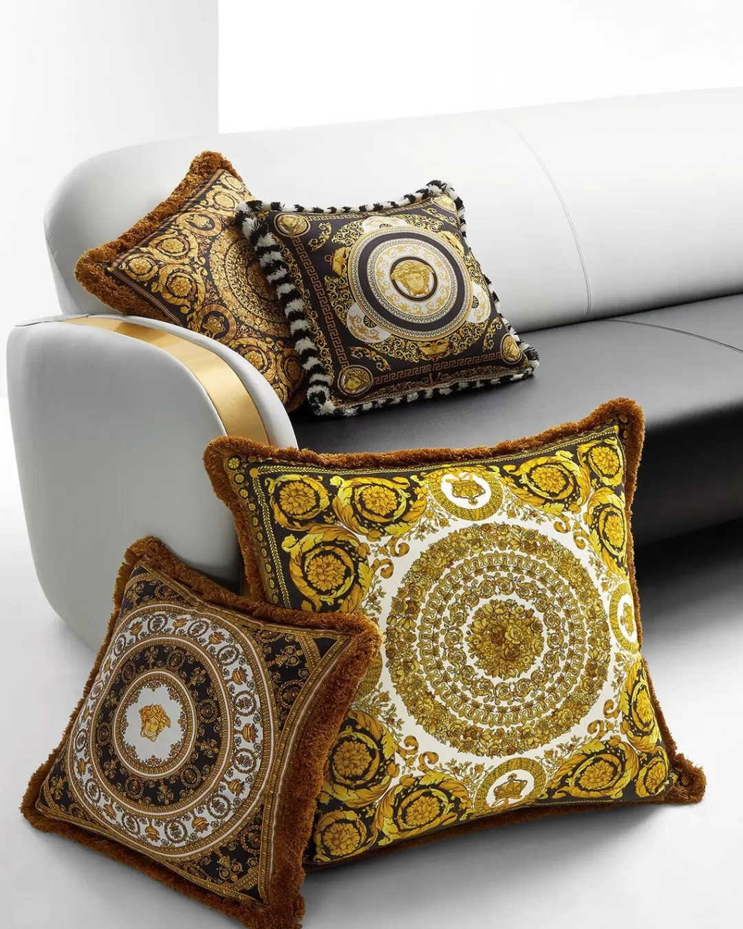 Barocco Double-Face Cushion 70 Cm*Versace Discount