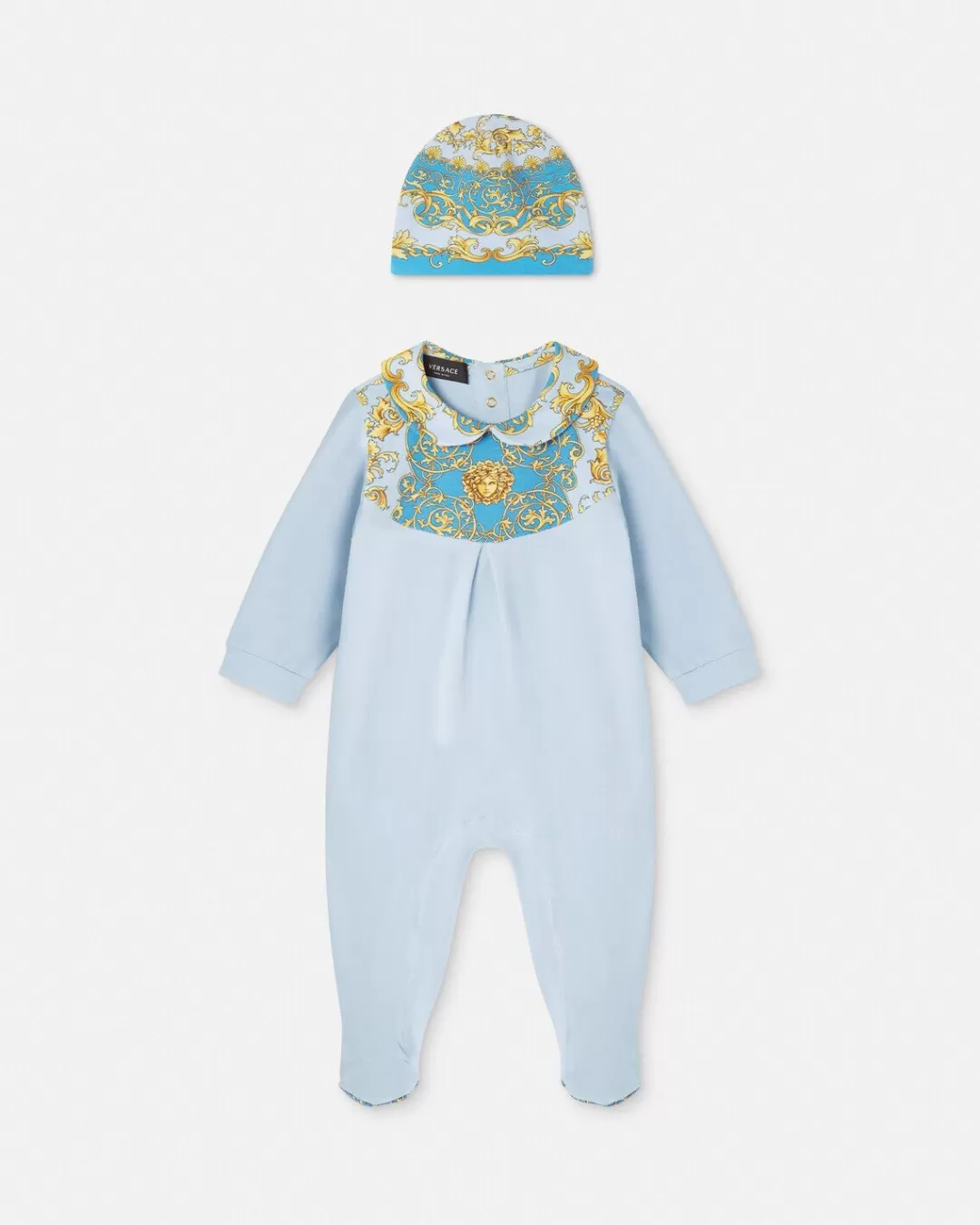 Barocco Frenzy Baby Sleepsuit Set*Versace Outlet