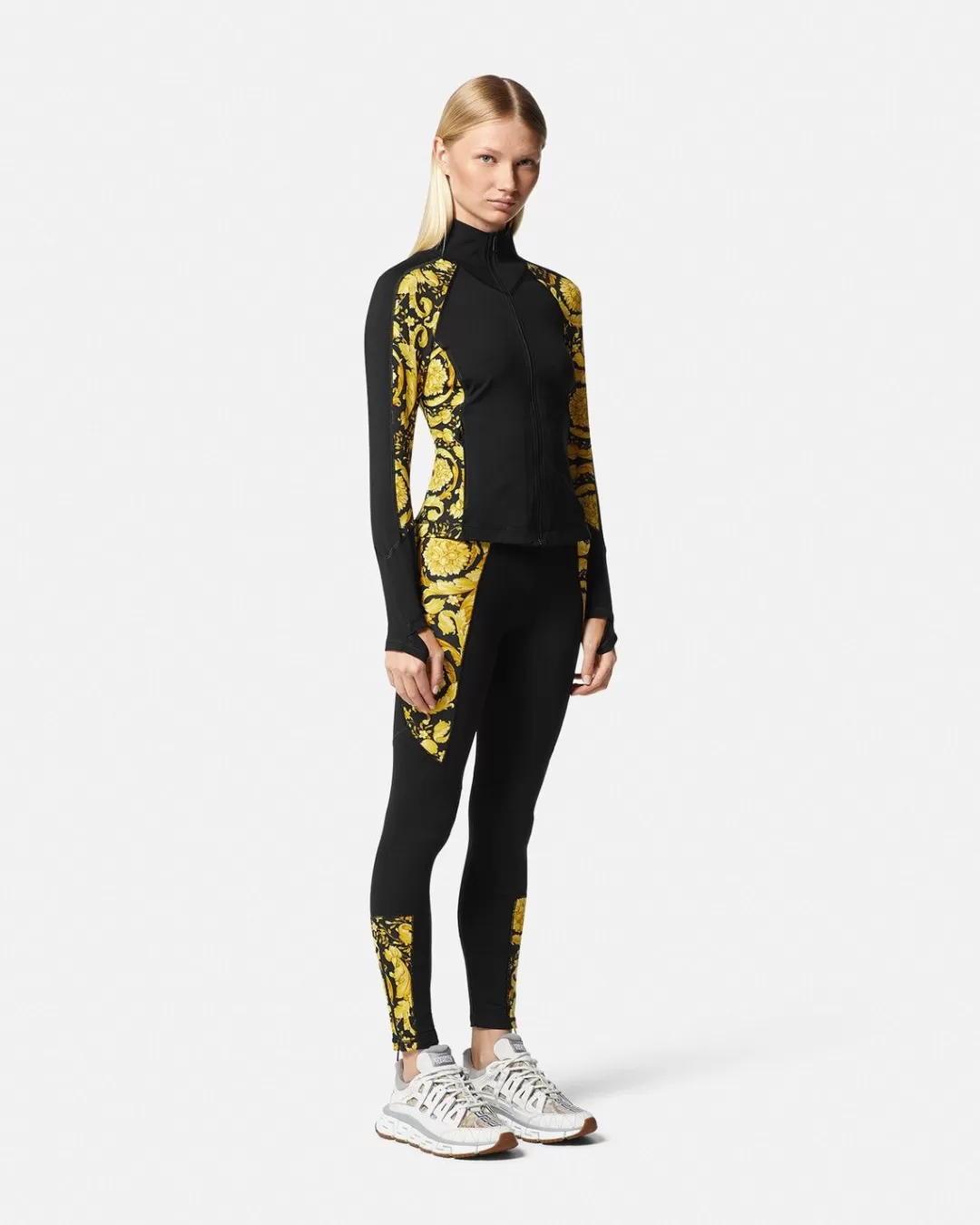 Barocco Gym Leggings*Versace Flash Sale