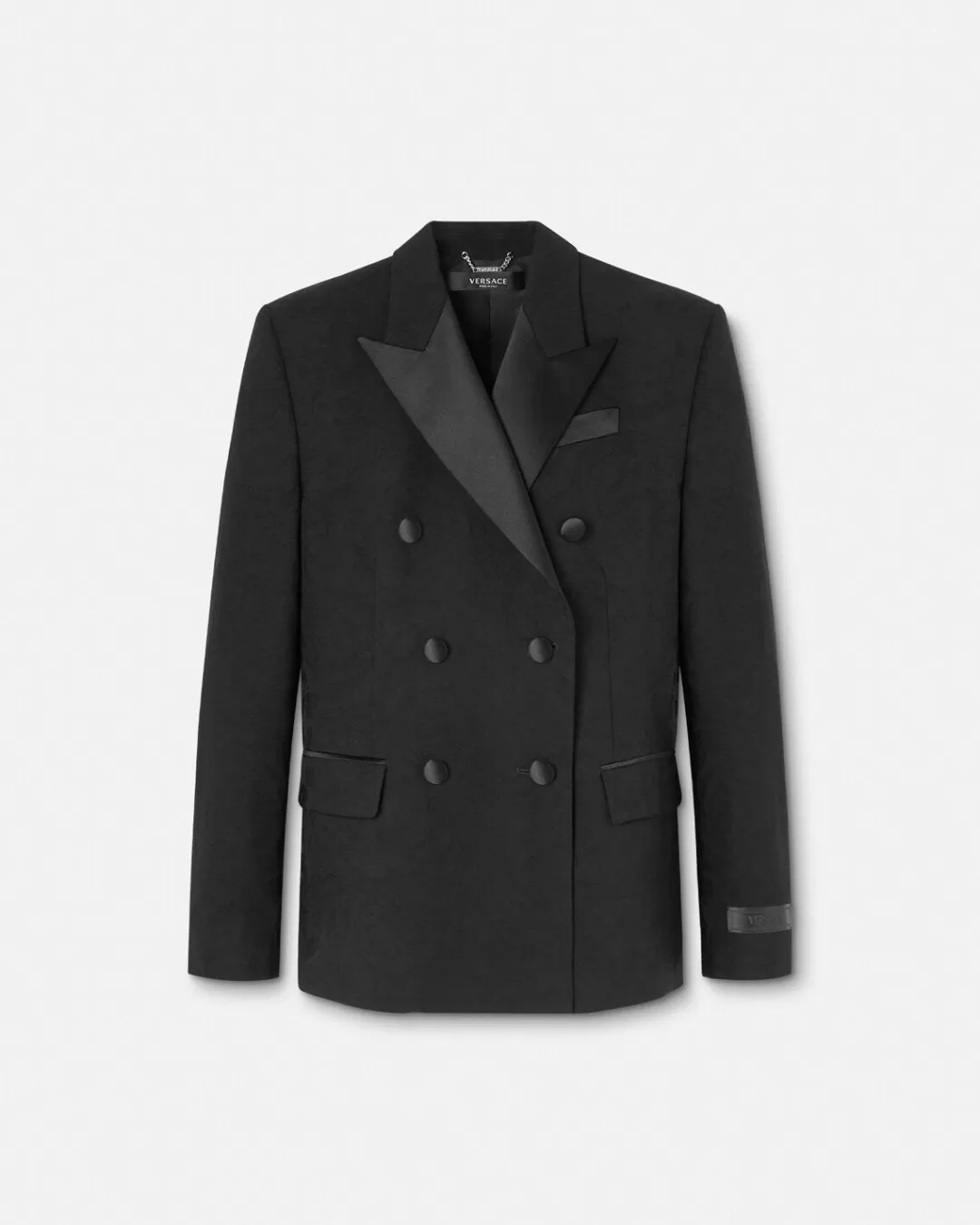 Barocco Jacquard Double-Breasted Blazer*Versace Best