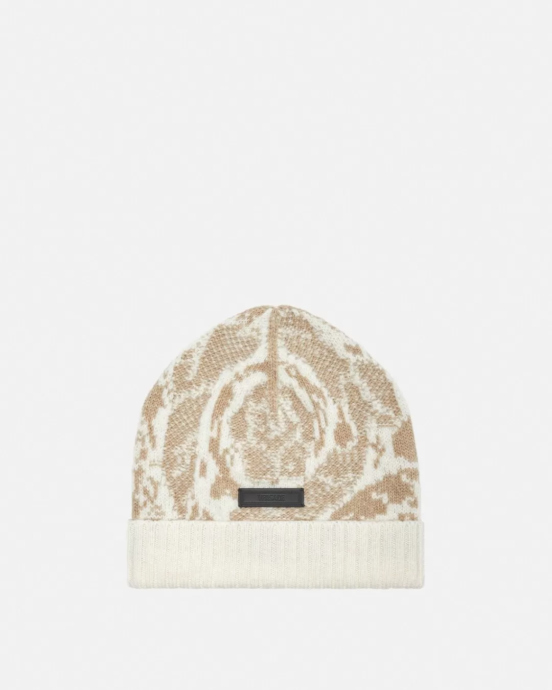 Barocco Jacquard Knit Beanie*Versace Best Sale