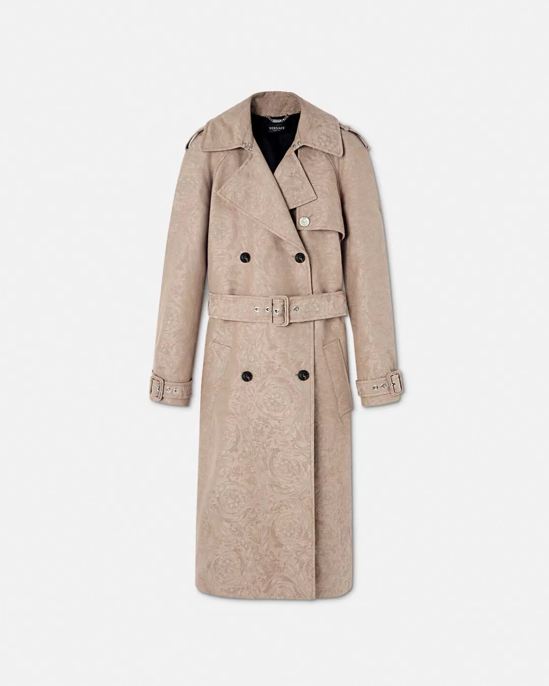 Barocco Jacquard Trench Coat*Versace Flash Sale