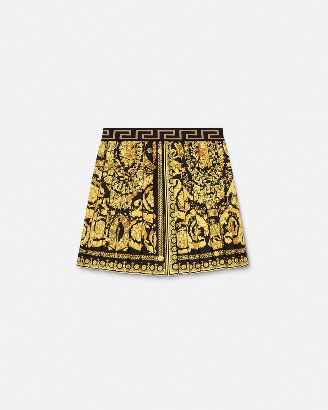 Barocco Kids Pleated Skirt*Versace Fashion