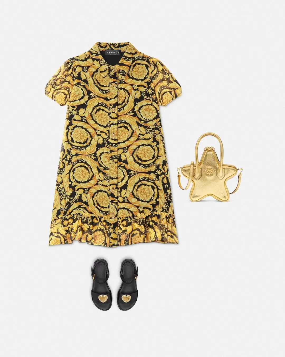 Barocco Kids Shirt Dress*Versace Hot