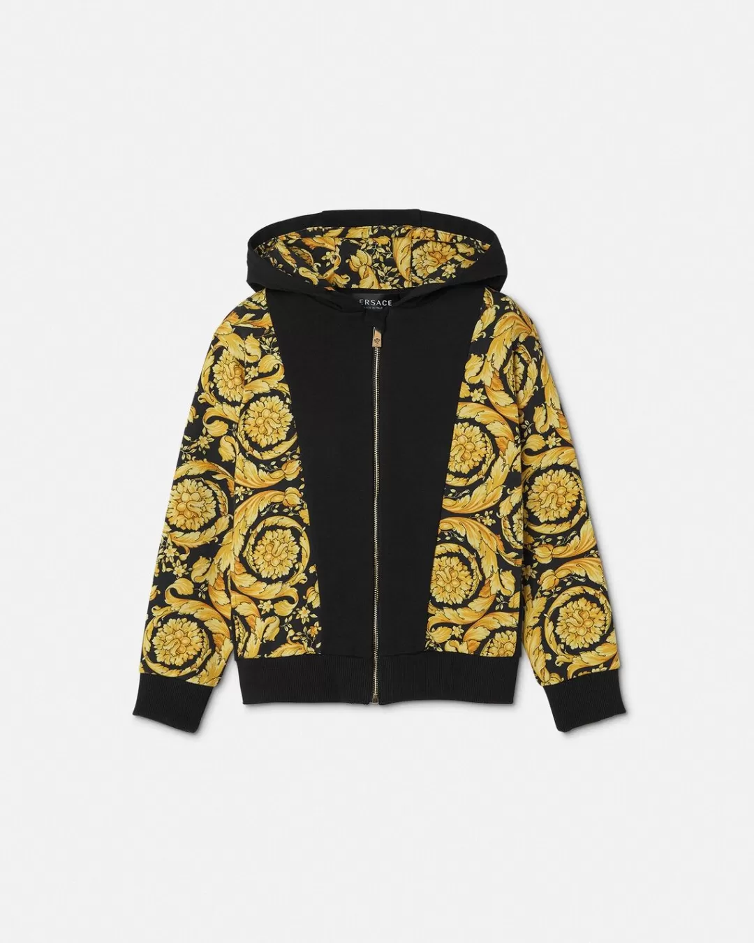 Barocco Kids Zip Hoodie*Versace Cheap