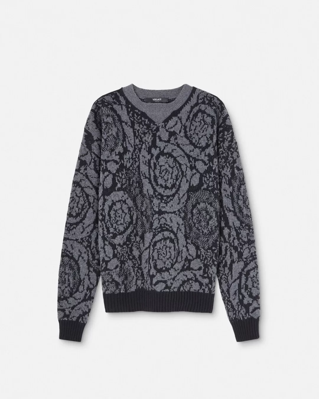 Barocco Knit Sweater*Versace Discount