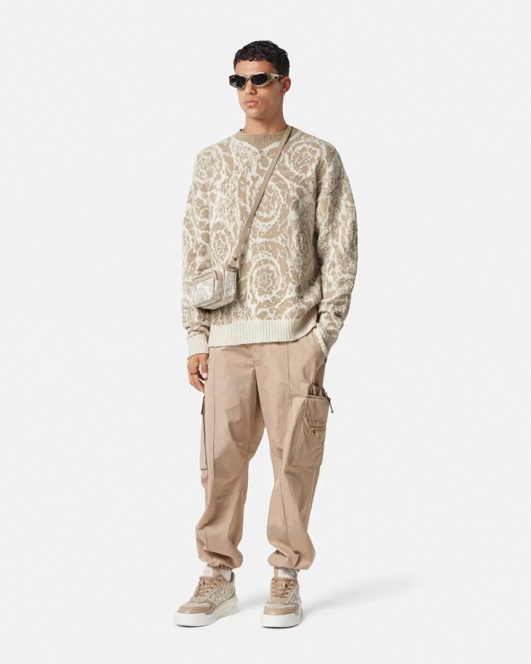 Barocco Knit Sweater*Versace Flash Sale