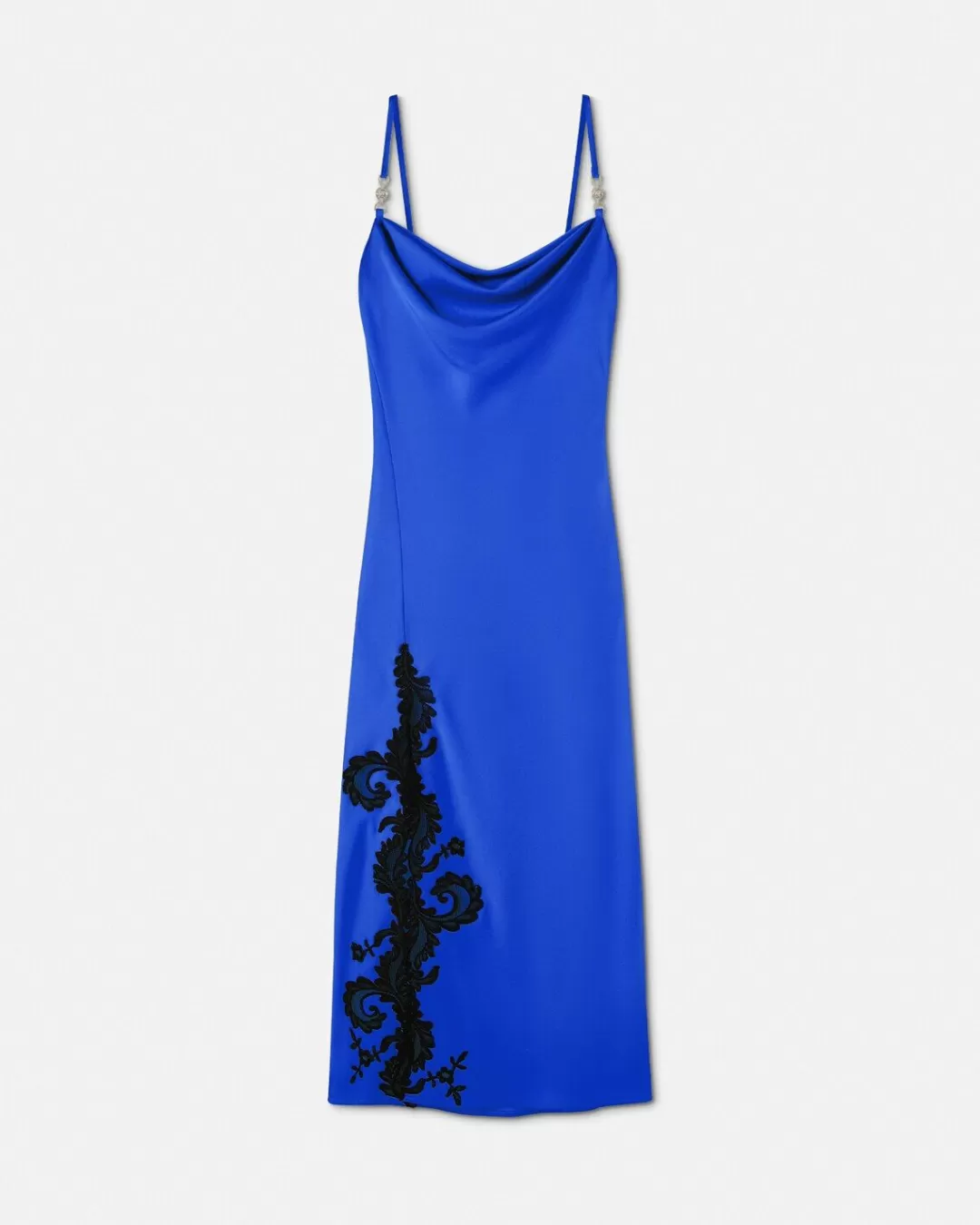 Barocco Lace Cowl Midi Dress*Versace Shop