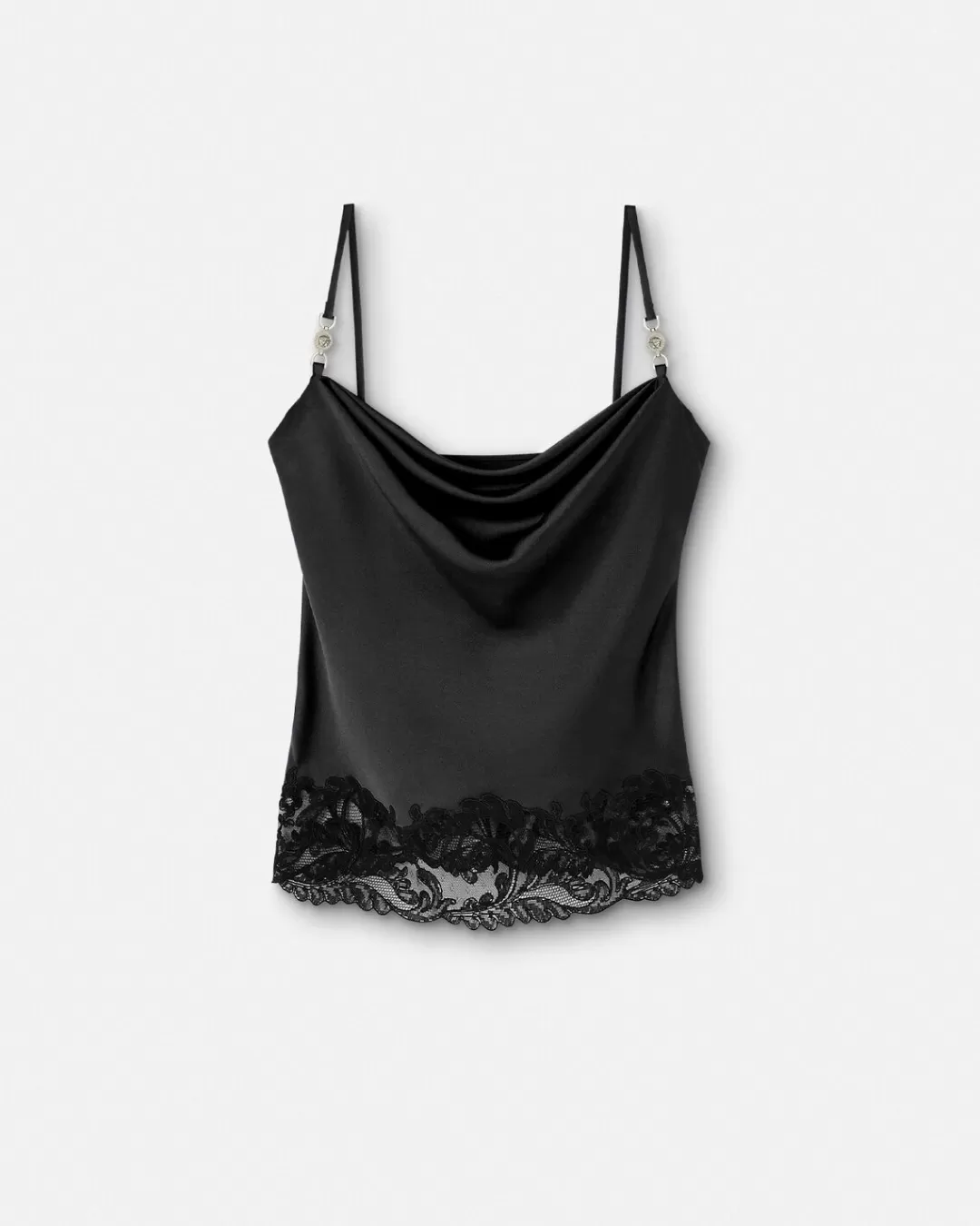 Barocco Lace Cowl Top*Versace Sale