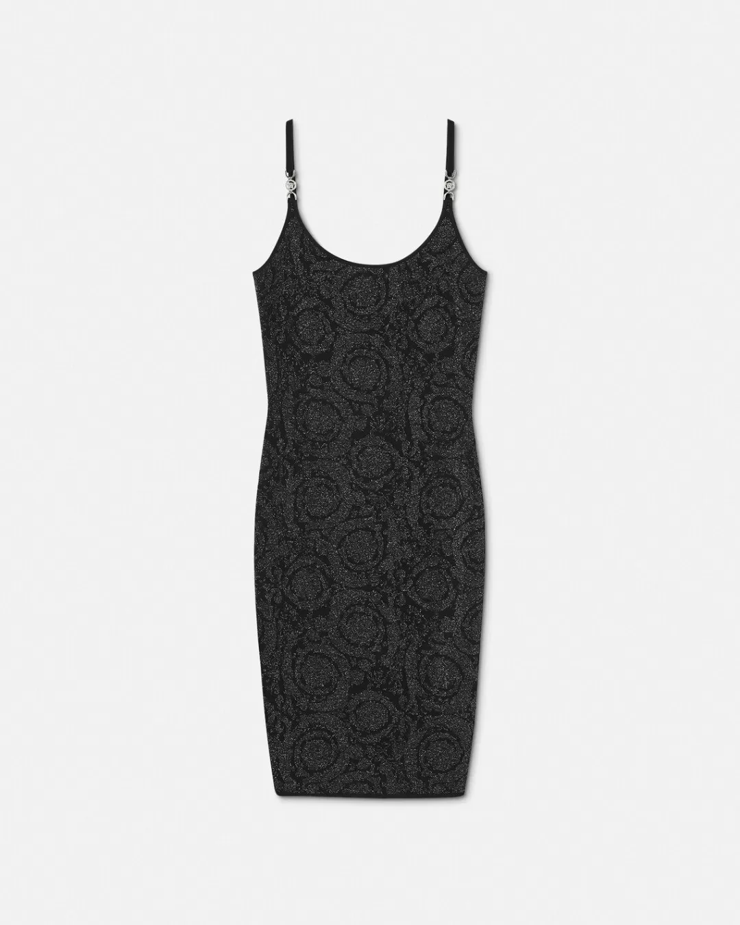 Barocco Lurex Knit Midi Dress*Versace Sale