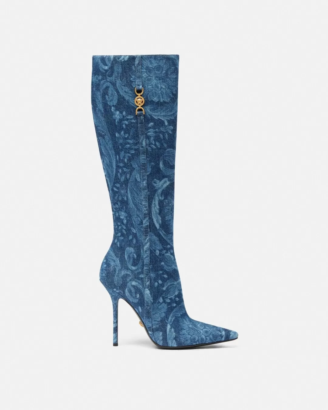 Barocco Medusa '95 Knee-High Boots*Versace Cheap