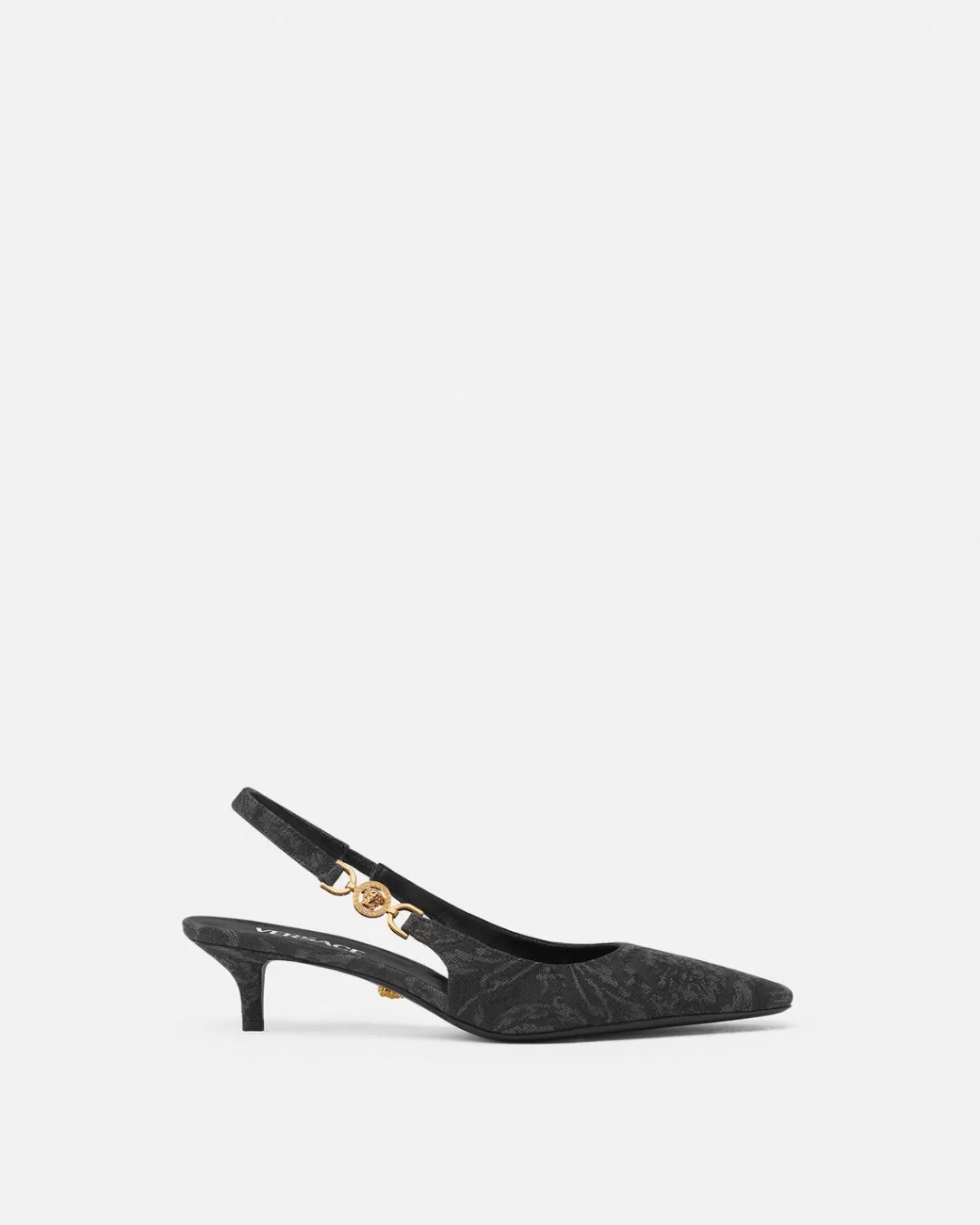 Barocco Medusa '95 Low Slingback Pumps*Versace New