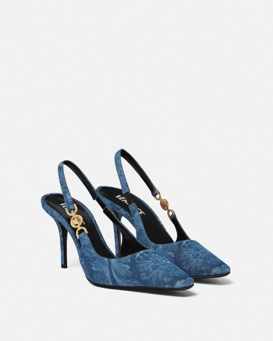 Barocco Medusa '95 Mid Slingback Pumps*Versace Online