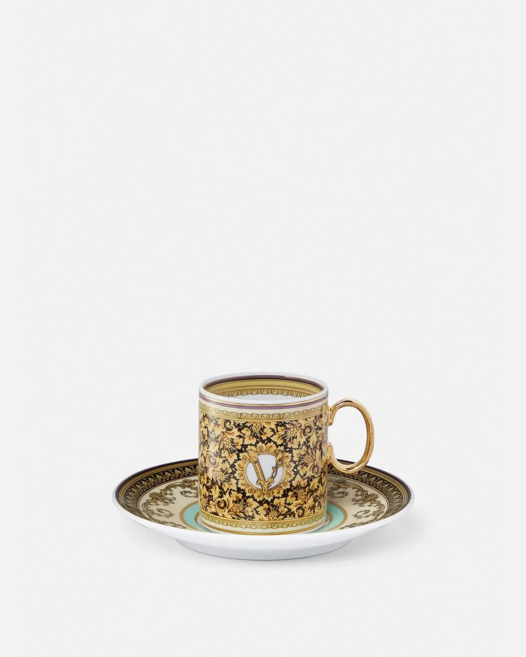 Barocco Mosaic Espresso Cup & Saucer*Versace Store