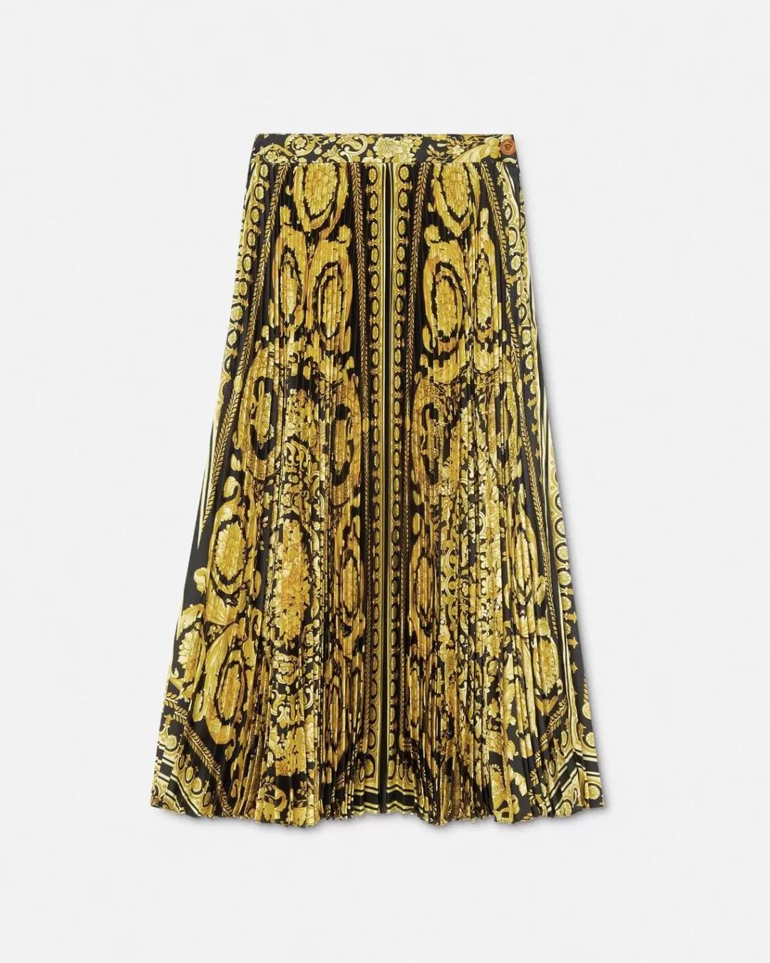 Barocco Pleated Midi Skirt*Versace Flash Sale