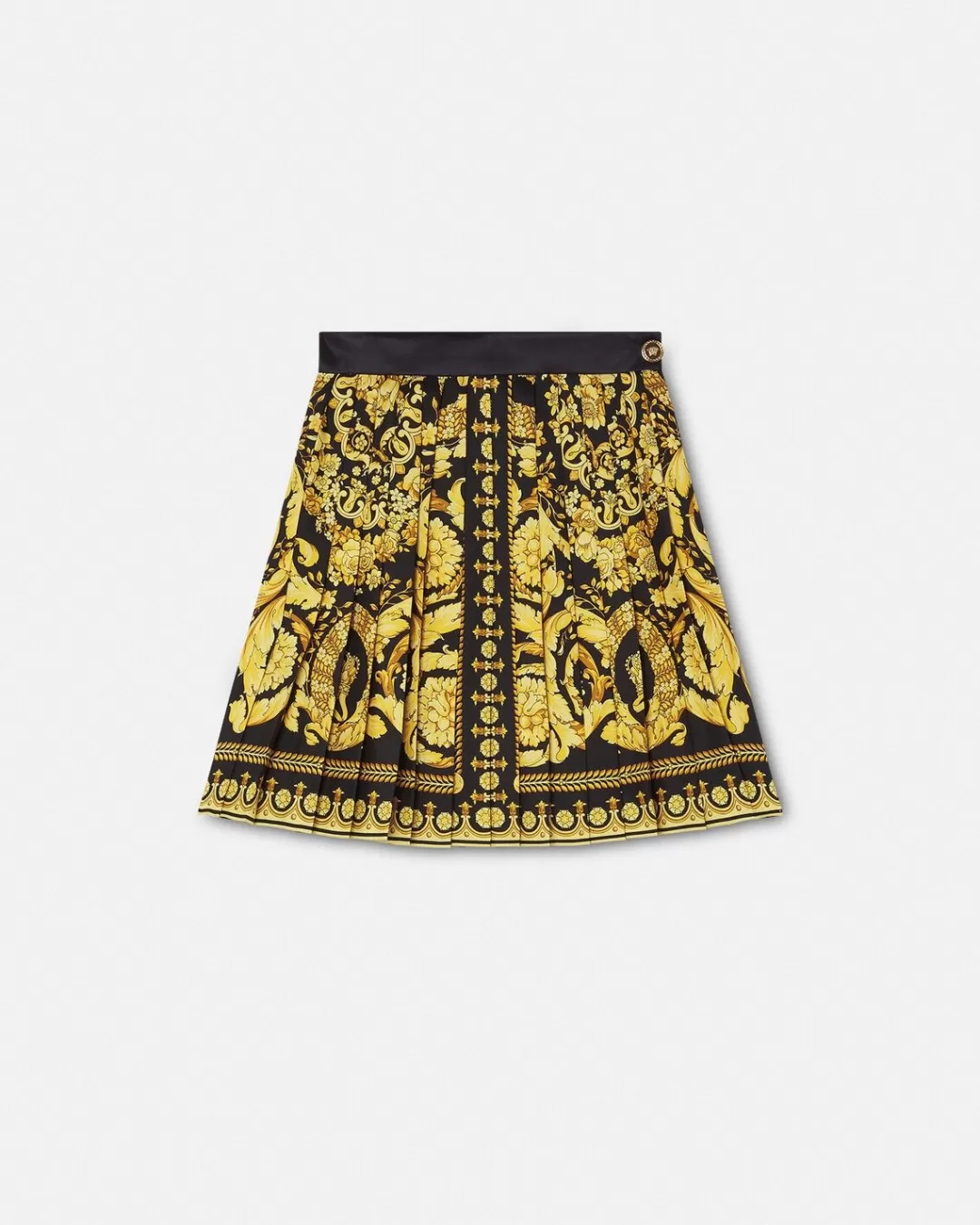 Barocco Pleated Skirt*Versace Discount