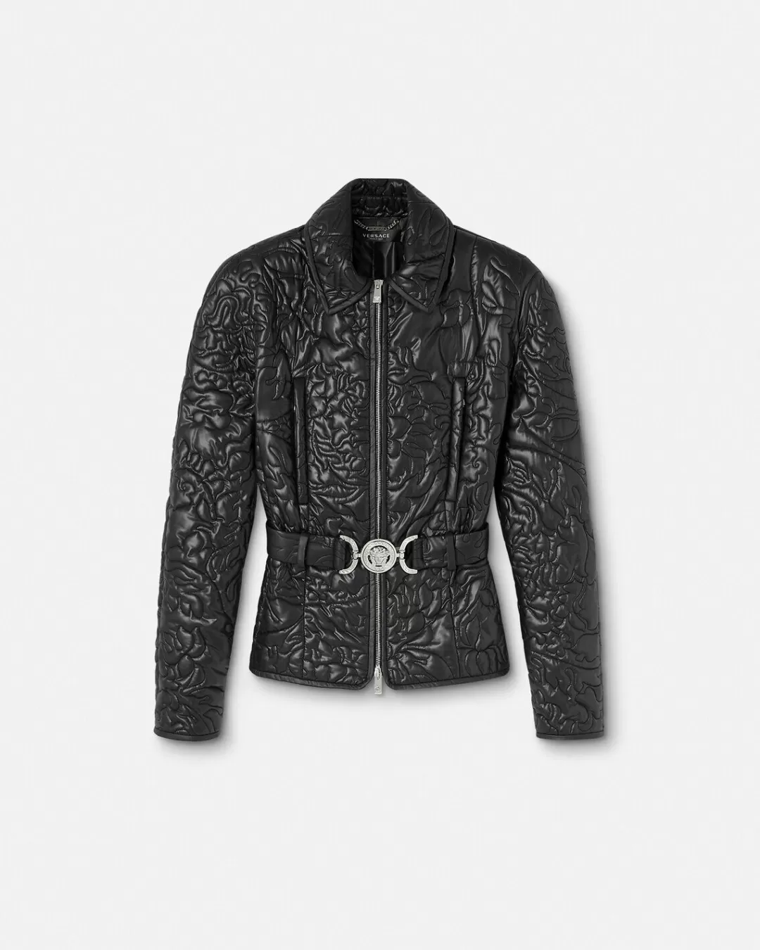 Barocco Quilted Puffer Blouson Jacket*Versace Best Sale