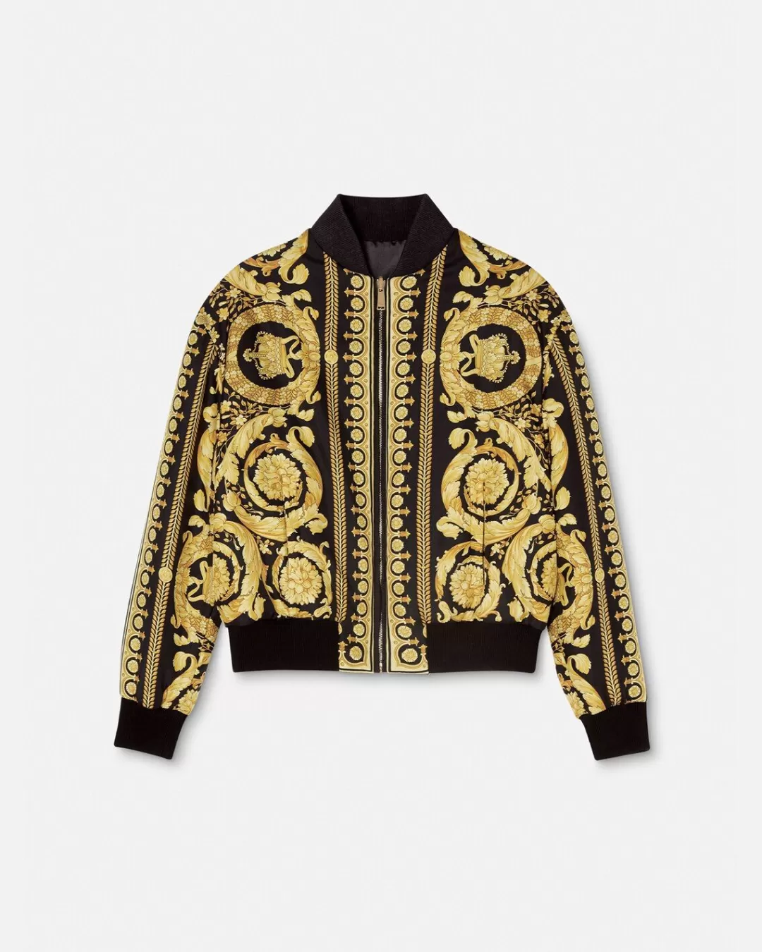 Barocco Reversible Bomber Jacket*Versace Discount