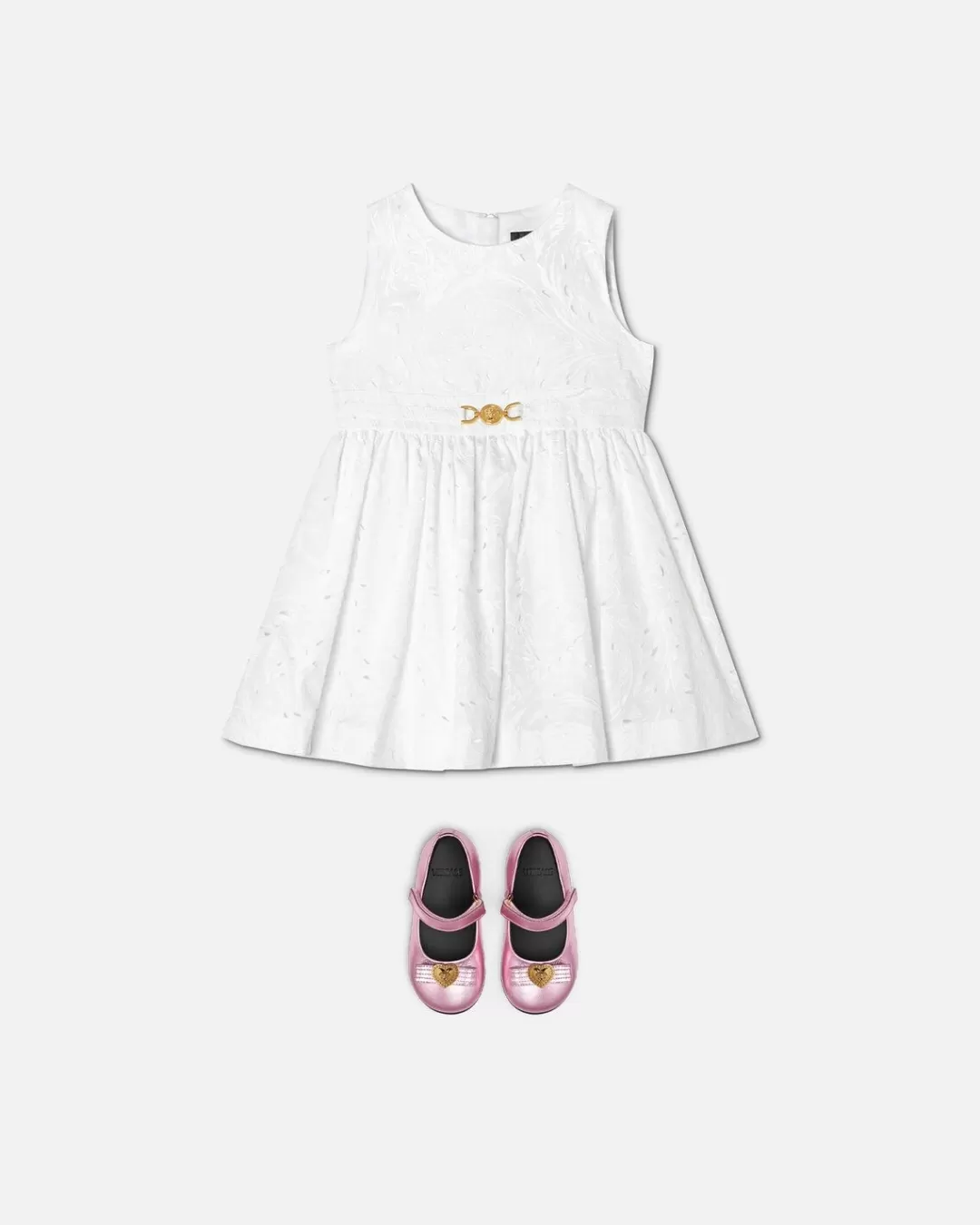 Barocco Sangallo Baby Dress*Versace Online