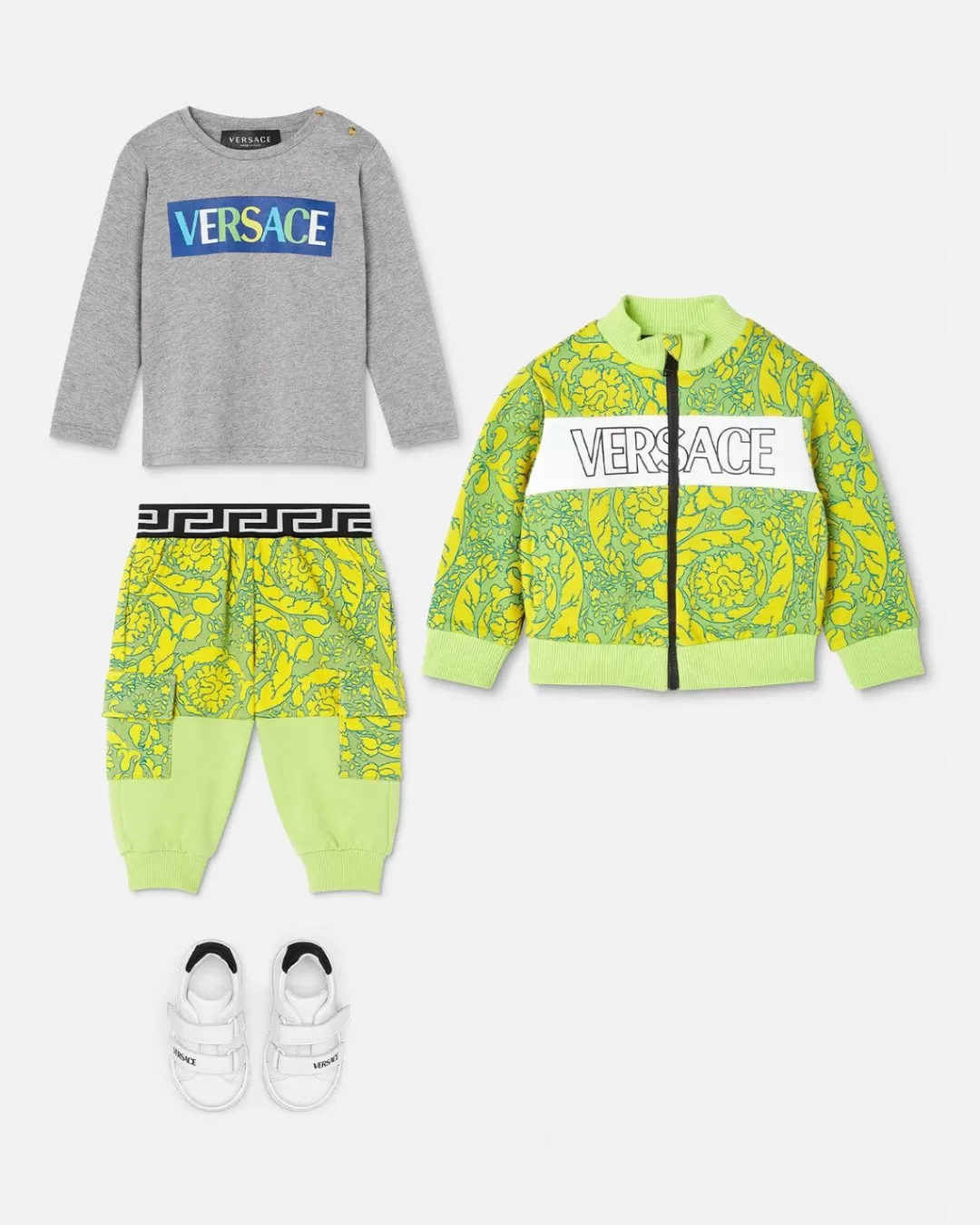 Barocco Silhouette Baby Sweatpants*Versace New