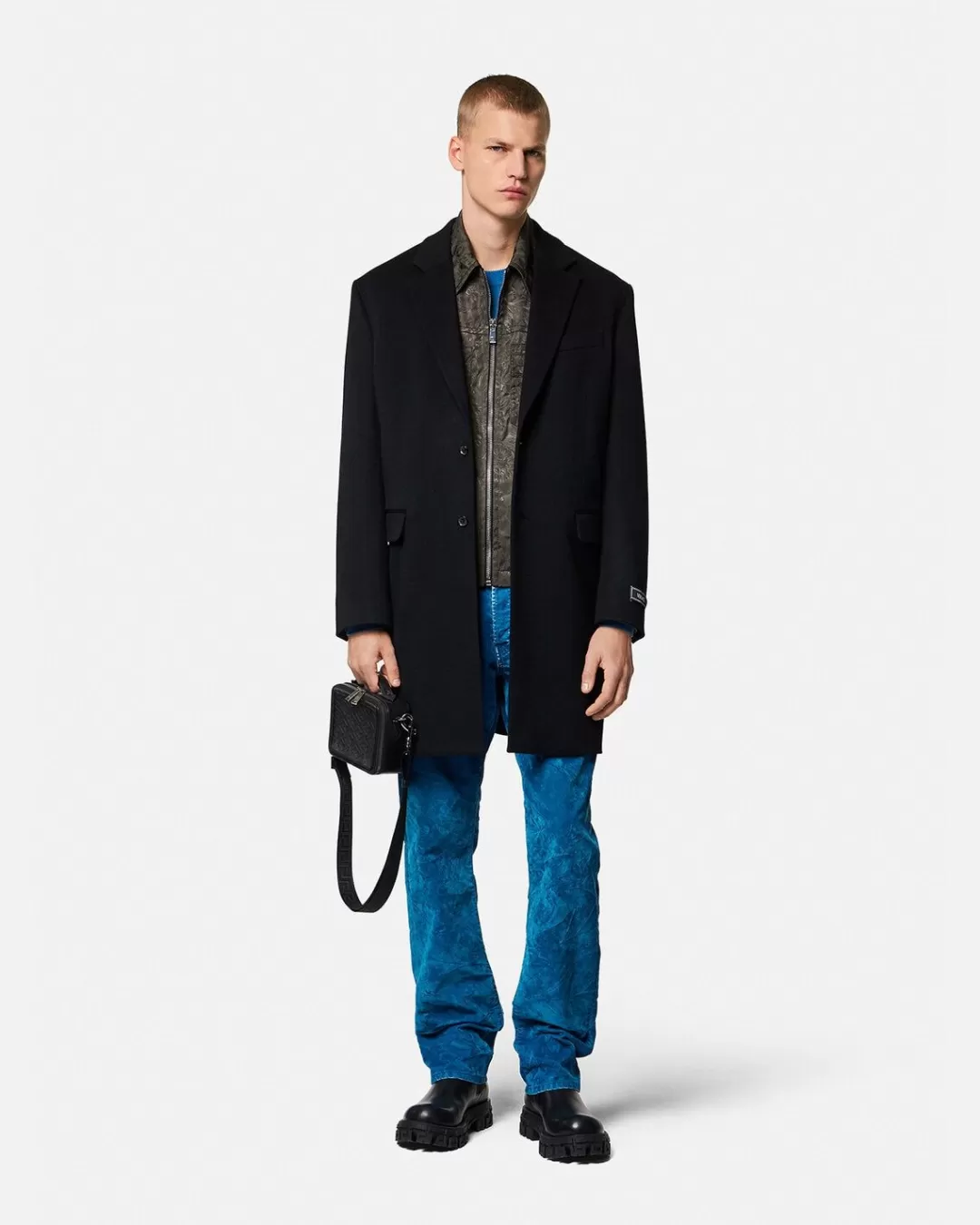 Barocco Silhouette Blouson Jacket*Versace Online