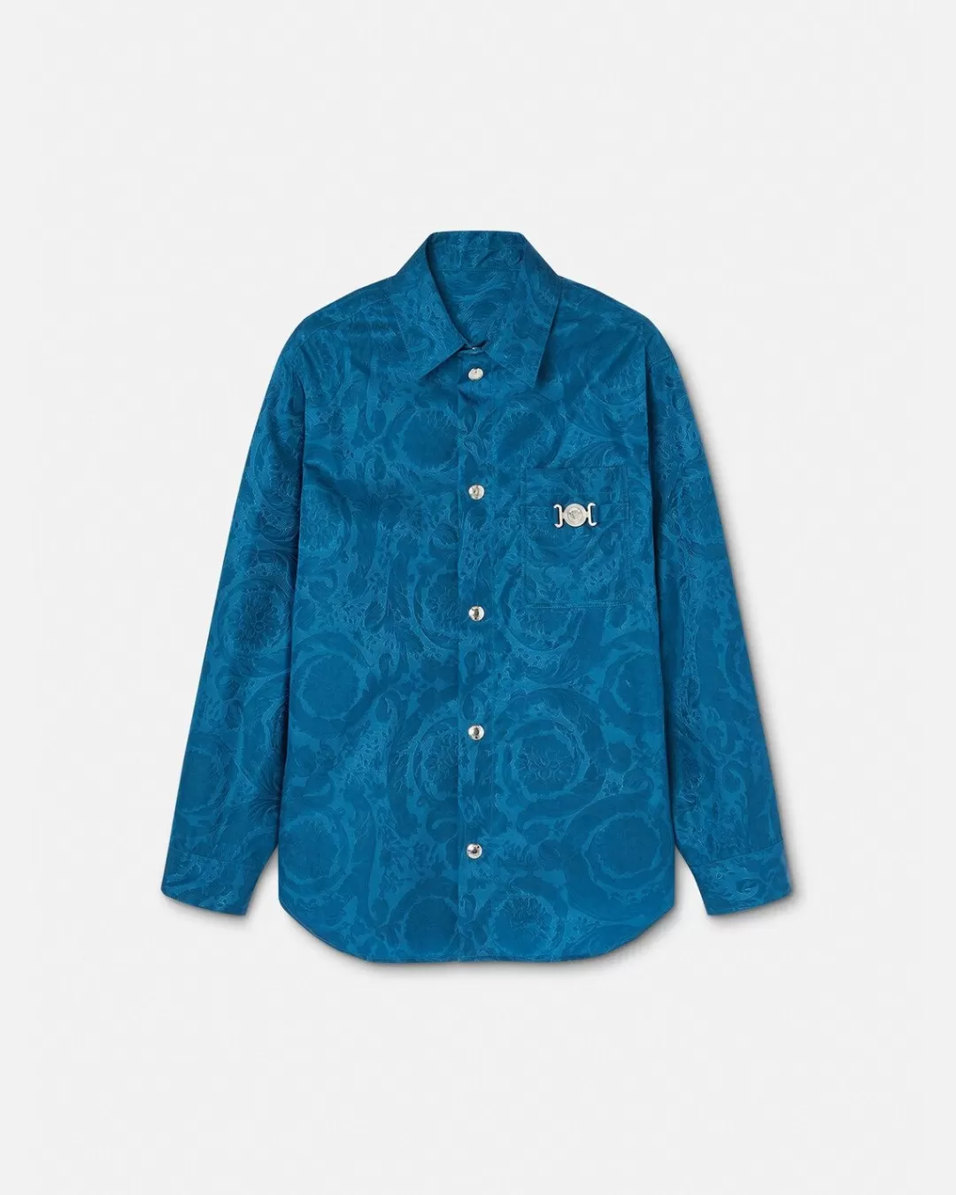 Barocco Silhouette Jacquard Overshirt*Versace New