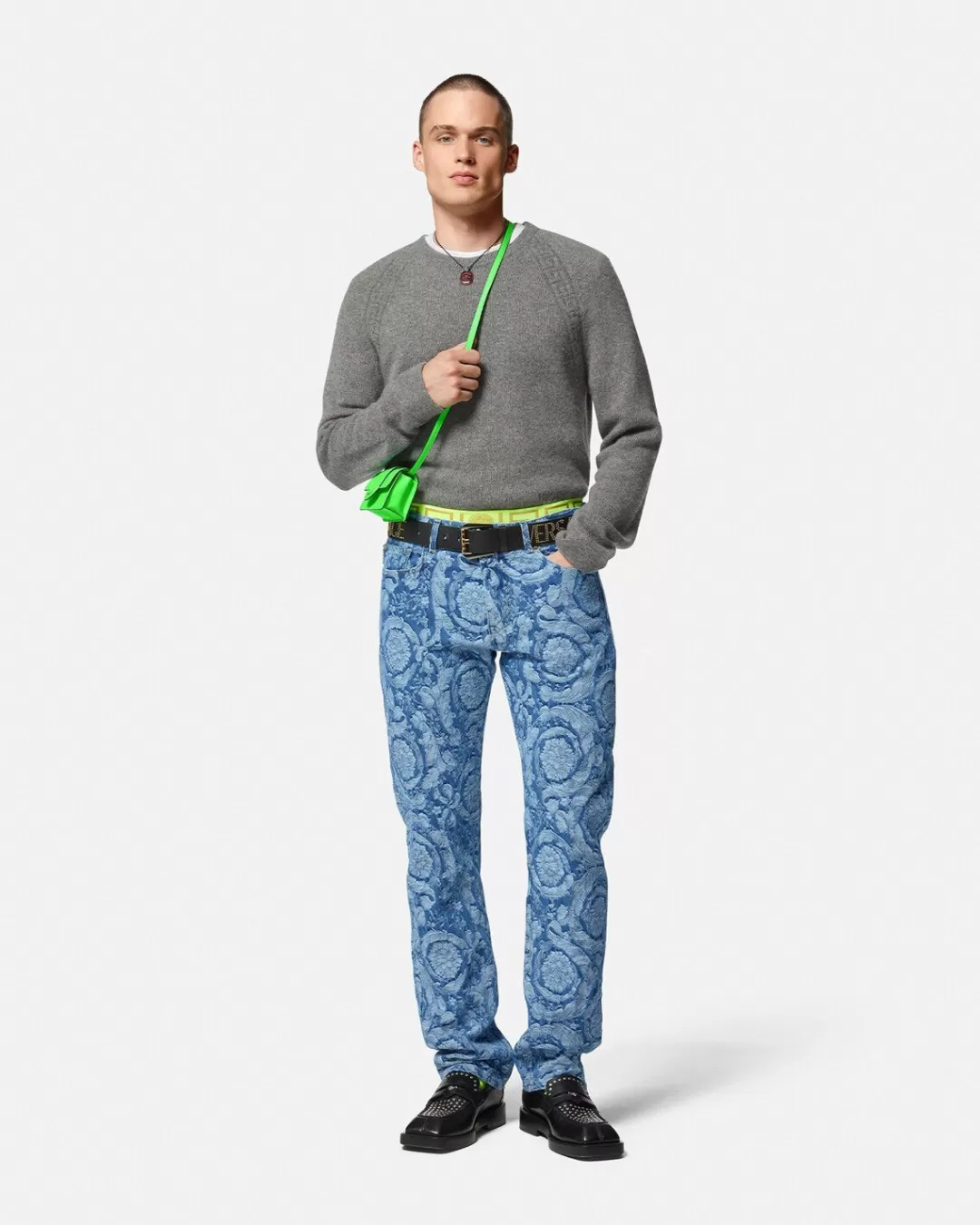 Barocco Silhouette Regular-Fit Jeans*Versace Online