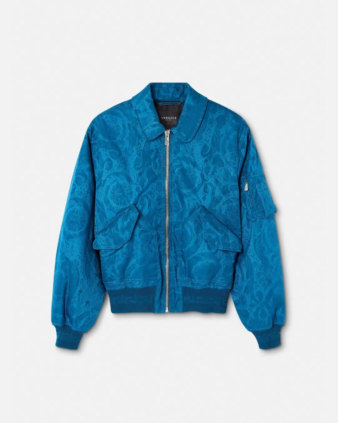 Barocco Silhuette Blouson Bomber Jacket*Versace Cheap