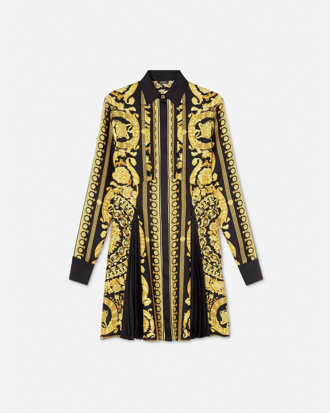 Barocco Silk Midi Shirt Dress*Versace Hot