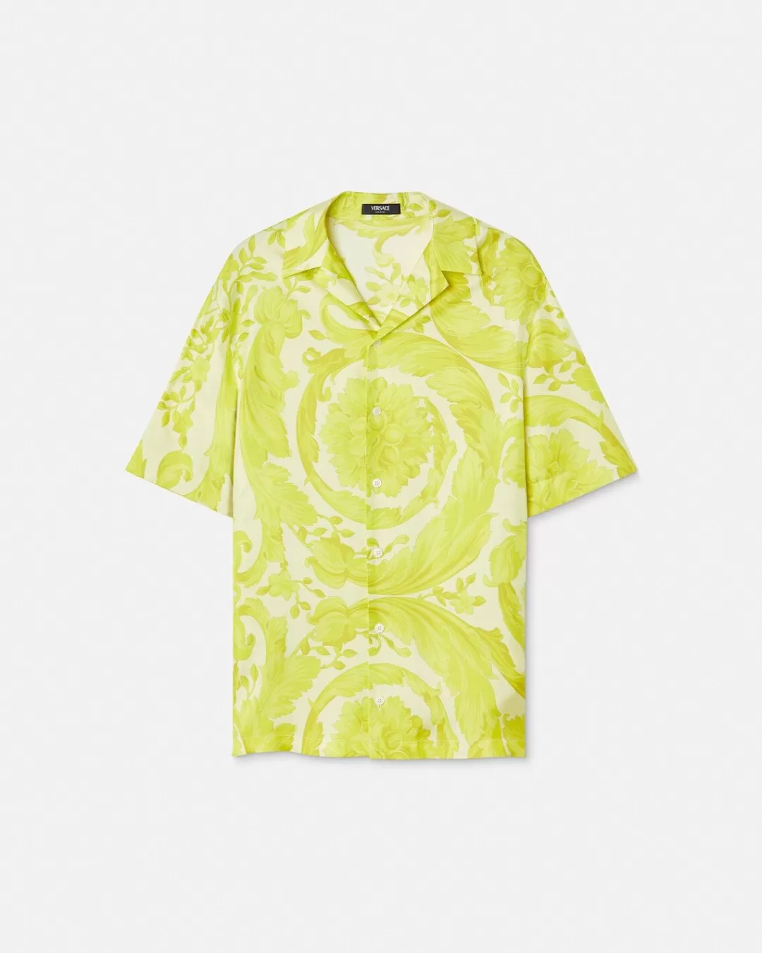 Barocco Silk Shirt*Versace Best Sale