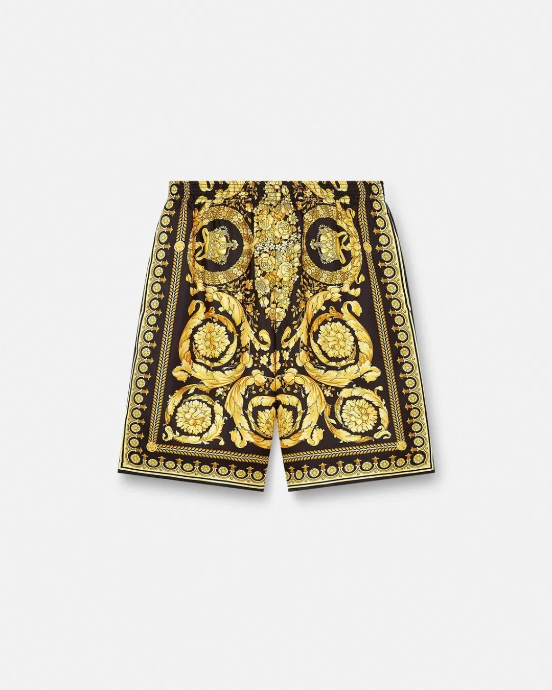 Barocco Silk Shorts*Versace Fashion