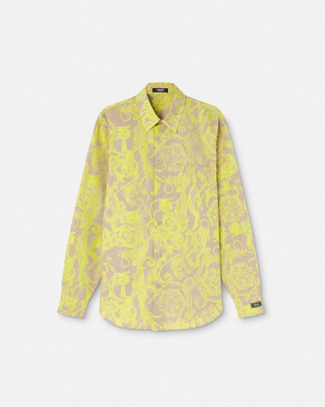 Barocco Stencil Shirt*Versace Cheap