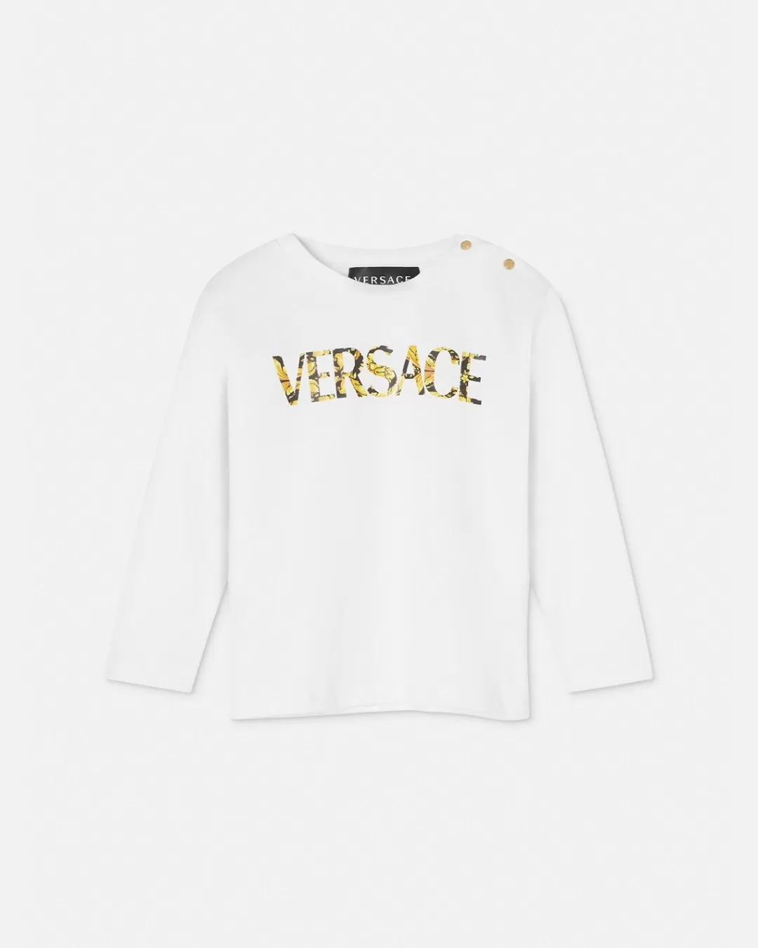 Barocco Logo Baby T-Shirt*Versace Clearance