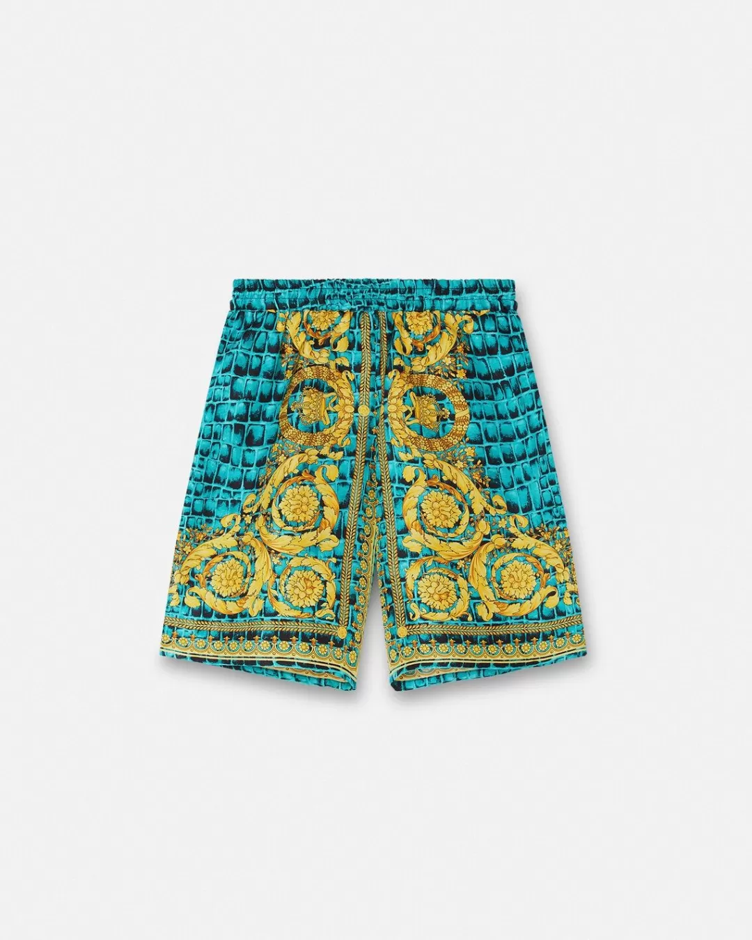 Baroccodile Kids Silk Shorts*Versace Online