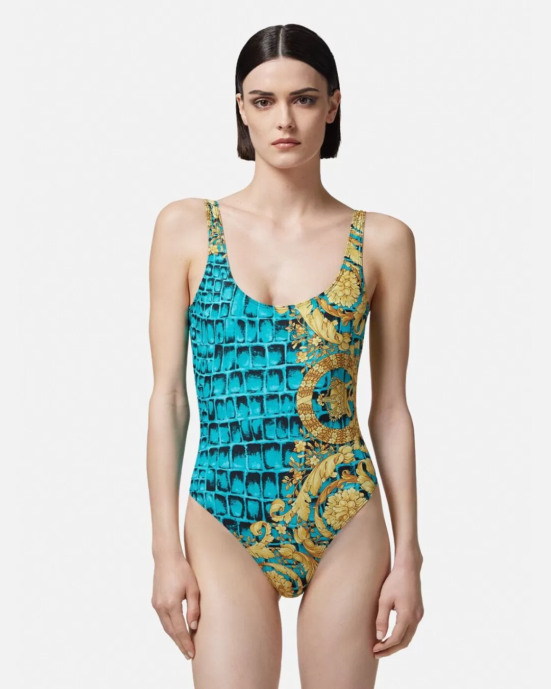 Baroccodile One-Piece Swimsuit*Versace New