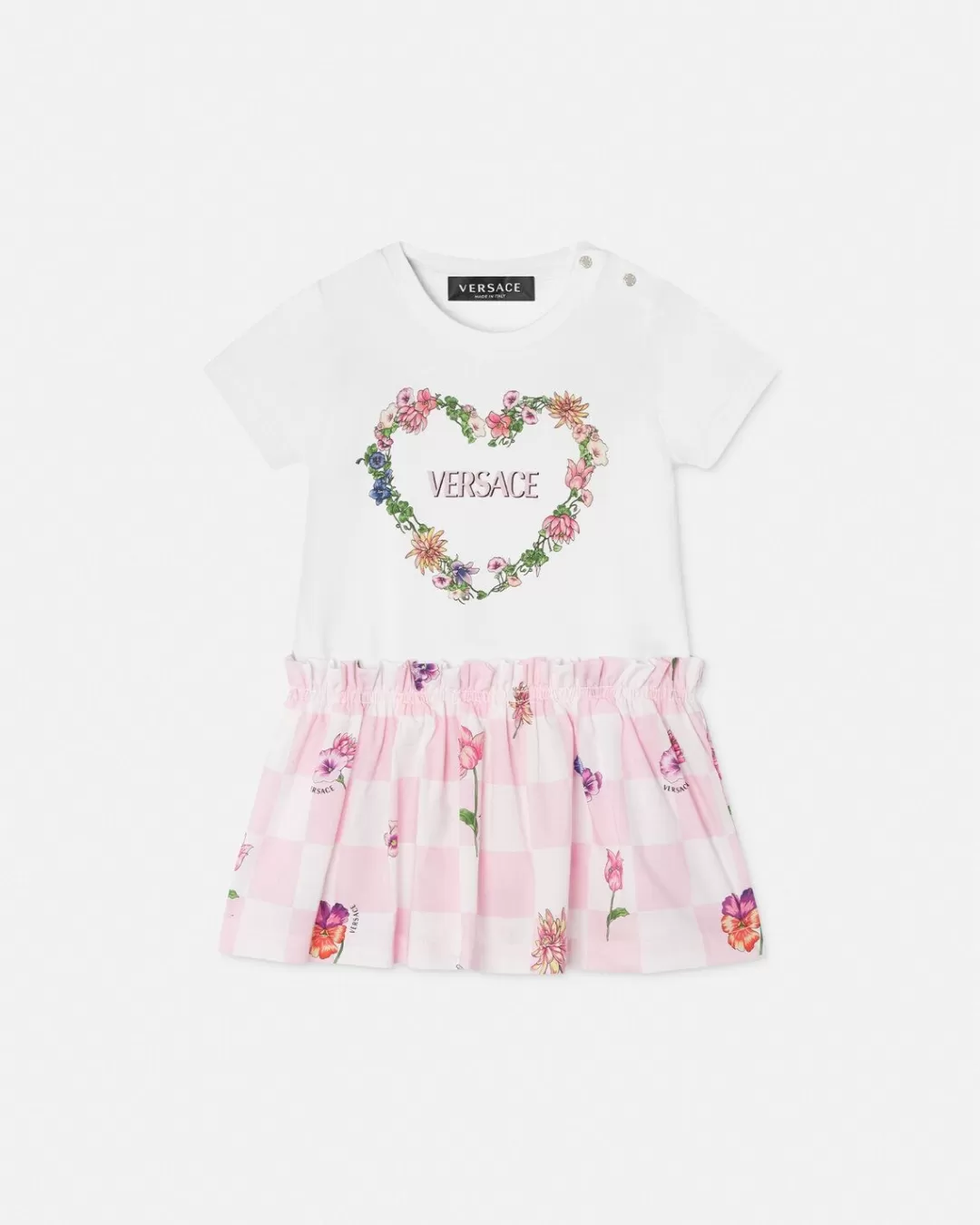 Blossom Baby T-Shirt Dress*Versace Store