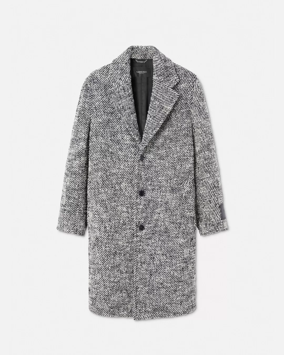 Boucle Long Coat*Versace Flash Sale