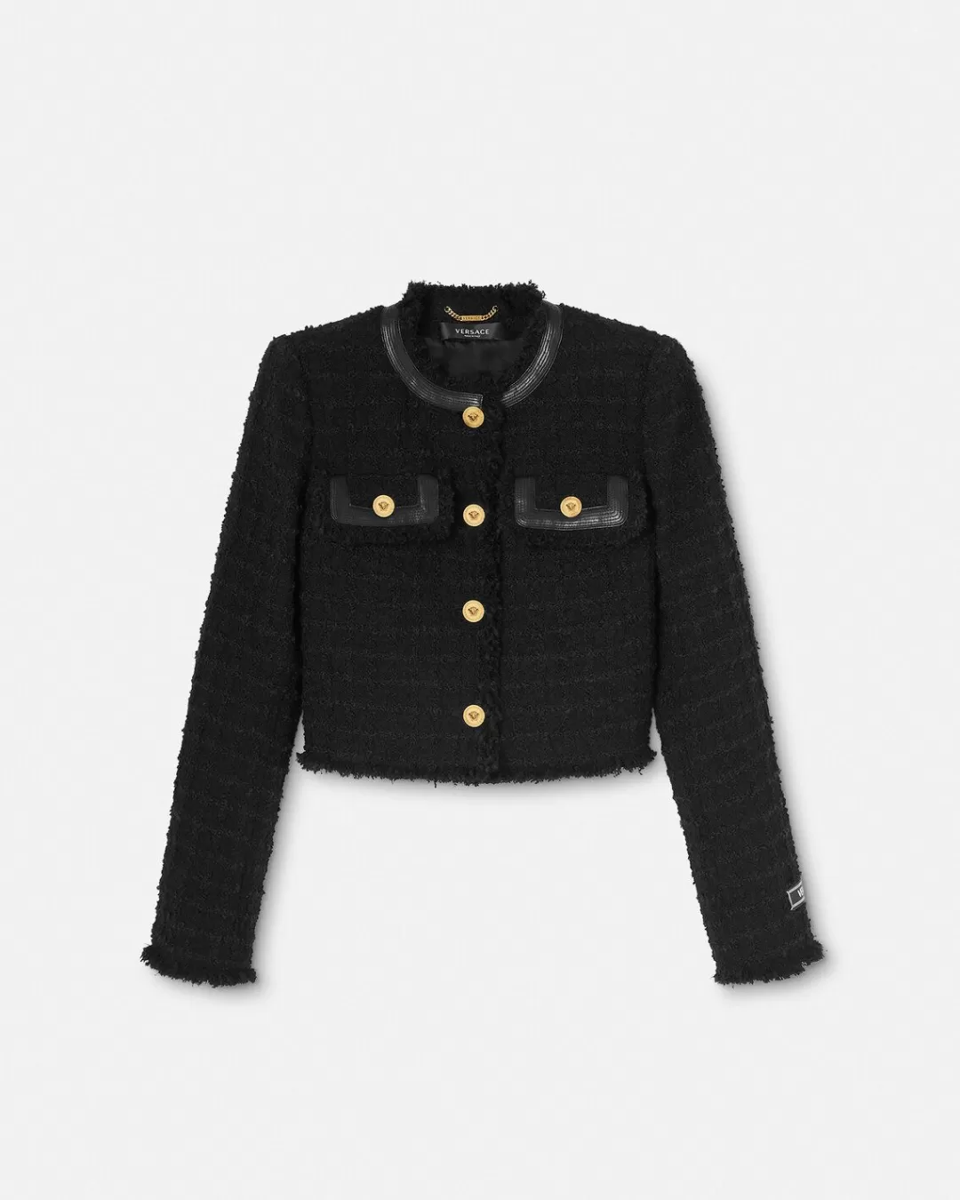 Boucle Tweed Jacket*Versace Cheap