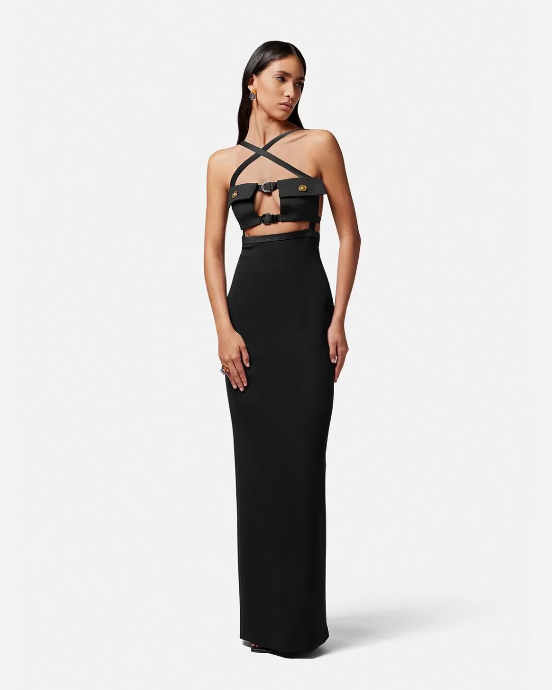 Bustier Cutout Gown*Versace Best Sale